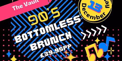 90's BOTTOMLESS BRUNCH