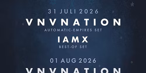 VNV Nation - Unter dem Himmel - Tag 1