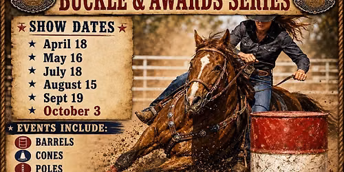 September 2026 UCSC Annual Buckle Series  (Show #5)