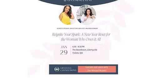 Reignite Your Spark: A New Year Reset- For the Woman Who Does It All with Erin Attere