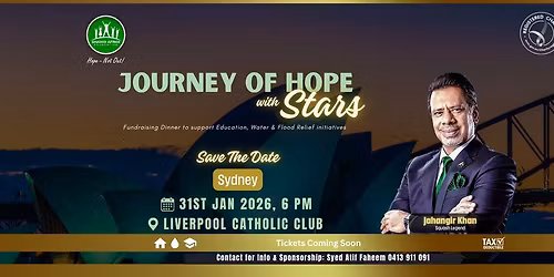 Journey of Hope with Stars - Sydney