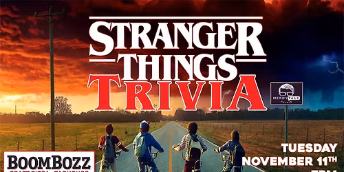 Stranger Things Trivia Night in Murfreesboro