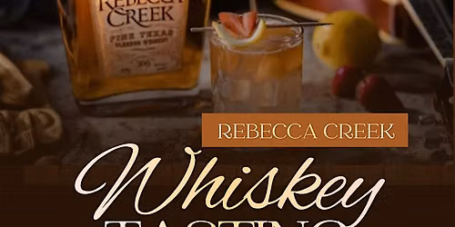 Rebecca Creek Whiskey Tasting