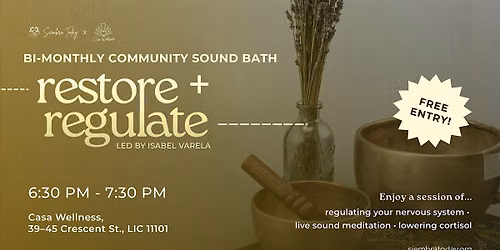 Restore & Regulate: October 8
