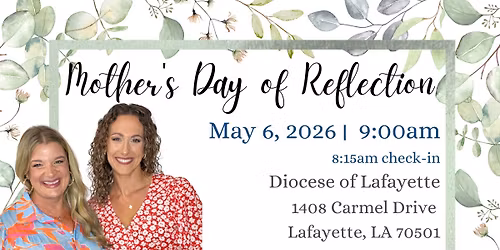 2026 Mother's Day of Reflection