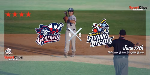 Victoria Generals vs. Abilene Flying Bison