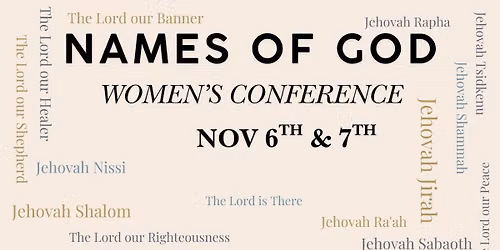 2026 Women's Conference Nov 6th & 7th