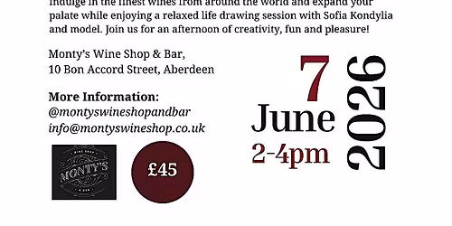 Life Drawing & Wine Tasting Session