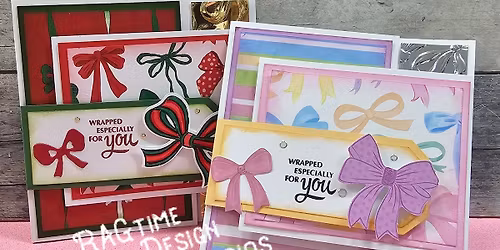 Bows, Bows & more Bows Fun Fold Card Class