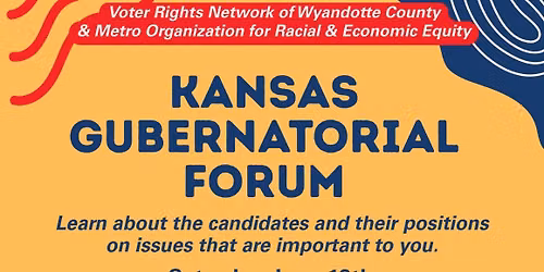 Kansas Gubernatorial forum