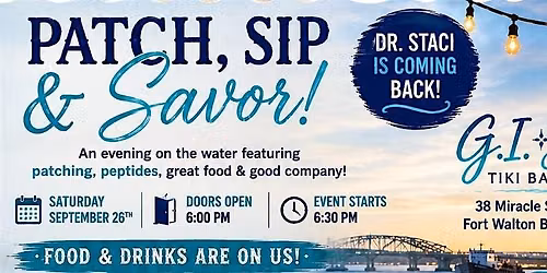 \u2728 PATCH, SIP & SAVOR! \u2728