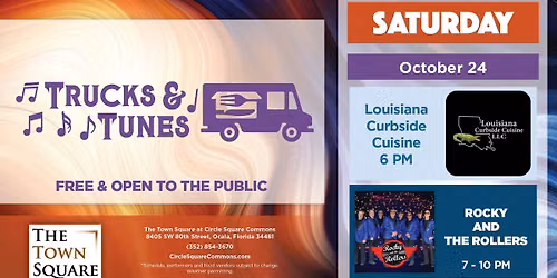 Trucks & Tunes with Louisiana Curbside Cuisine & Rocky and the Rollers