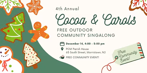 Cocoa and Carols: Outdoor Community Singalong