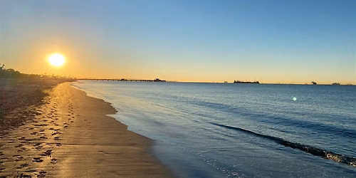 45 Min Sunrise  Morning Walk \u200dat the Beach