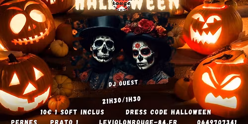 soirée SALSA HALLOWEEN au Violon Rouge 