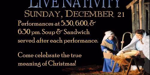 Live Nativity