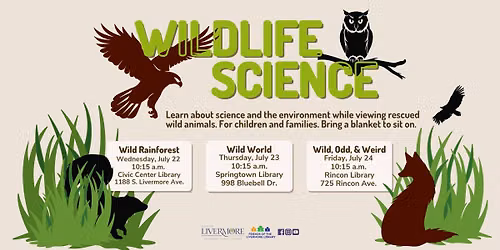 Wild Rainforest Animal Show at Civic Center Library