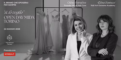 Open Day MIDA Torino 2026 \u2013 Evento beauty & workshop per onicotecniche