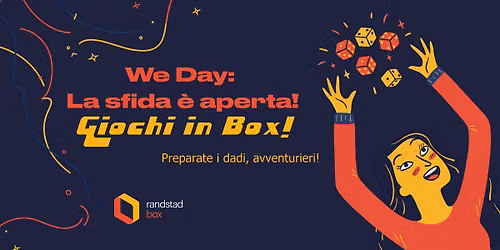 Randstad Box | We Day: serata giochi da tavolo