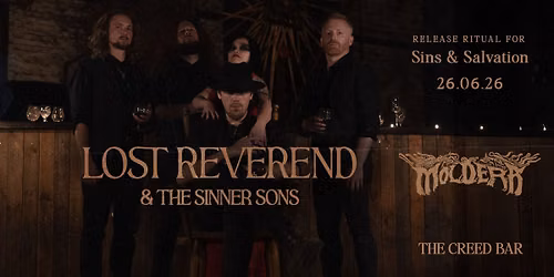 Lost Reverend & The Sinner Sons [Release Party], w\/ MoldEra