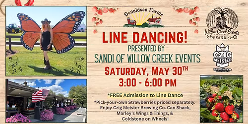 Line Dancing on the Farm!