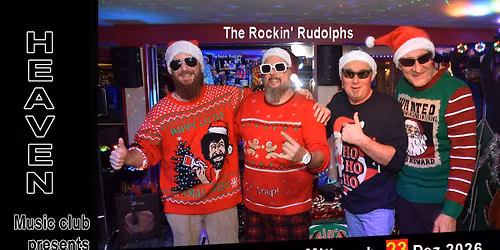 The Rockin Rudolphs, Christmas Party, live. Eintritt frei