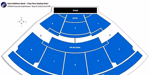 Dave Matthews Band - 2 Day Pass