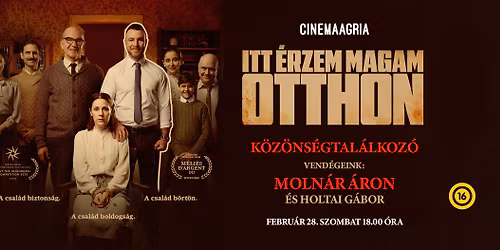 TELTH\u00c1Z \/\/ Itt \u00e9rzem magam otthon k\u00f6z\u00f6ns\u00e9gtal\u00e1lkoz\u00f3 - Moln\u00e1r \u00c1ron \u00e9s Holtai G\u00e1bor