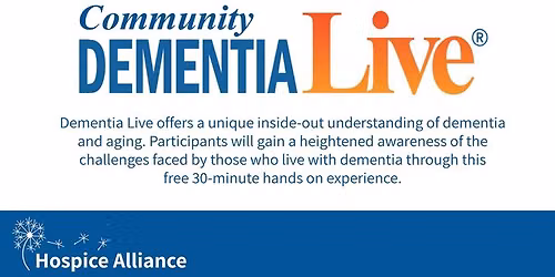 Hospice Alliance Community Dementia Live
