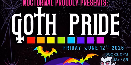 GOTH PRIDE @ THE FOUNDRY