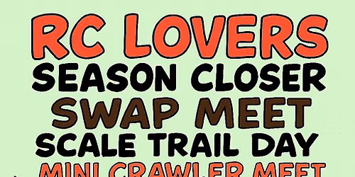 RC LOVERS SWAP MEET 3033 ST PETERS RD ELVERSON PA 19520