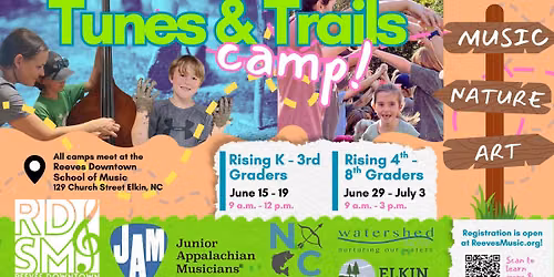 Tunes & Trails Camp