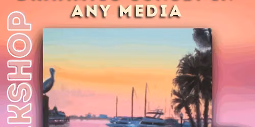 Dramatic Sunset in Any Media with Shawn Dell Joyce