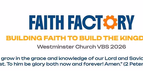 VBC 2026 "Faith Factory"!