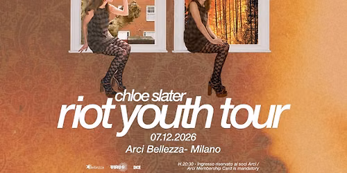 Chloe Slater | Milano, Arci Bellezza