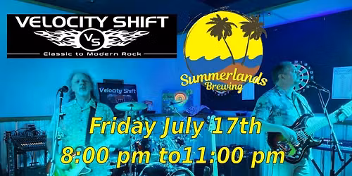 Velocity Shift at Summerlands Brewing