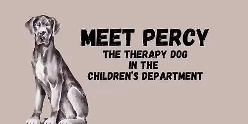 Meet Percy the Therapy Dog