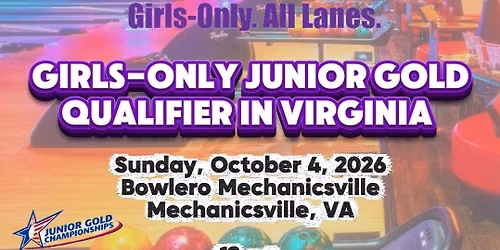 Girls-Only Junior Gold Qualifier - Virginia