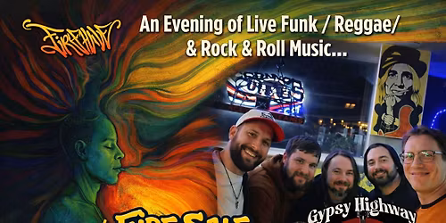 Fire Sale Live at Gypsy Highway with special guests Fire Hive