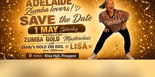 ZUMBA\u2b50\ufe0f GOLD Masterclass with \u2b50\ufe0fLISA\u2b50\ufe0f