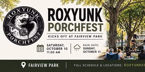 \ud83c\udfb6 RoxYunk Porchfest Returns to Fairview Park! \ud83c\udfb6