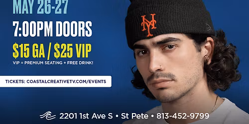 Max Manticof at Mic Drop Comedy