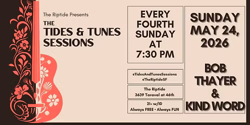 The Tides & Tunes Sessions: May 2026