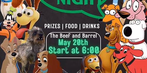 Famous Dogs Trivia Night