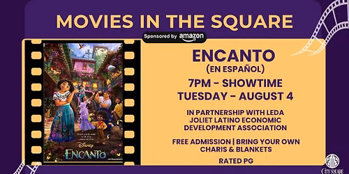 Movies in the Square: Encanto (en Espa\u00f1ol)