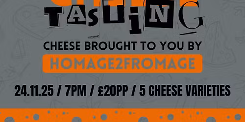 Festive Cheese Tasting