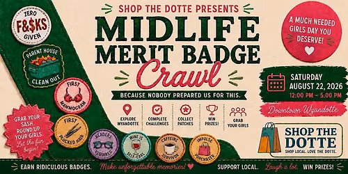 Midlife Merit Badge Crawl