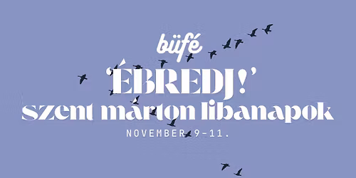 SZENT M\u00c1RTON - Nyit\u00e1s el\u0151tti libanapok a B\u00dcF\u00c9ben 