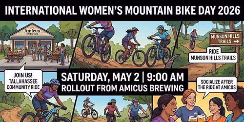 \ud83d\udeb5\u200d\u2640\ufe0f International Women\u2019s Mountain Biking Day: Tallahassee Edition! \ud83c\udf32