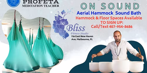 Floating On Sound: Aerial Hammock Sound Bath